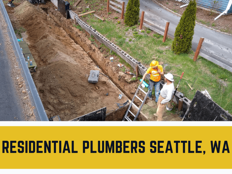 Residential Plumbers Seattle, WA