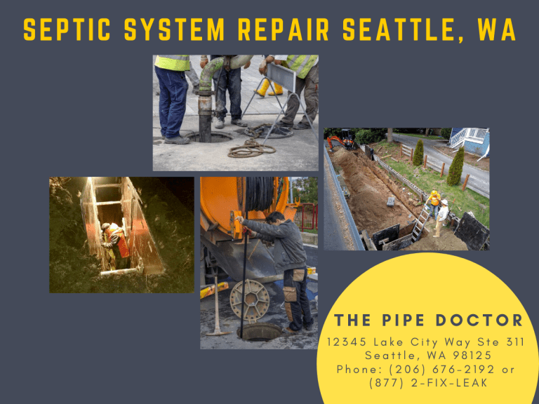 Septic System Repair Seattle, WA