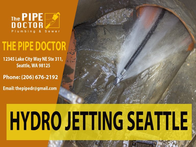 hydrojet drain cleaning seattle