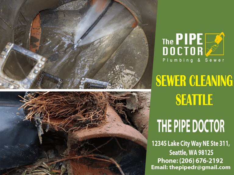 Sewer deals pipe cleaning