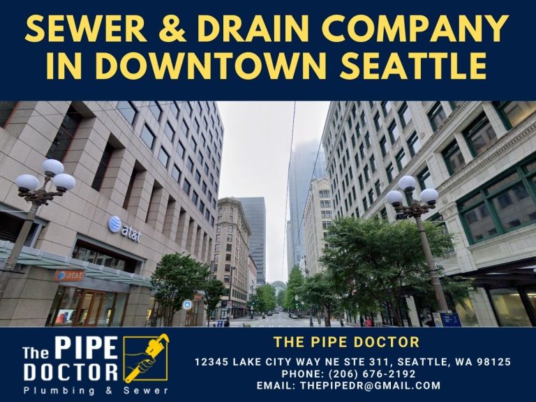 sewer and drain company in downtown seattle