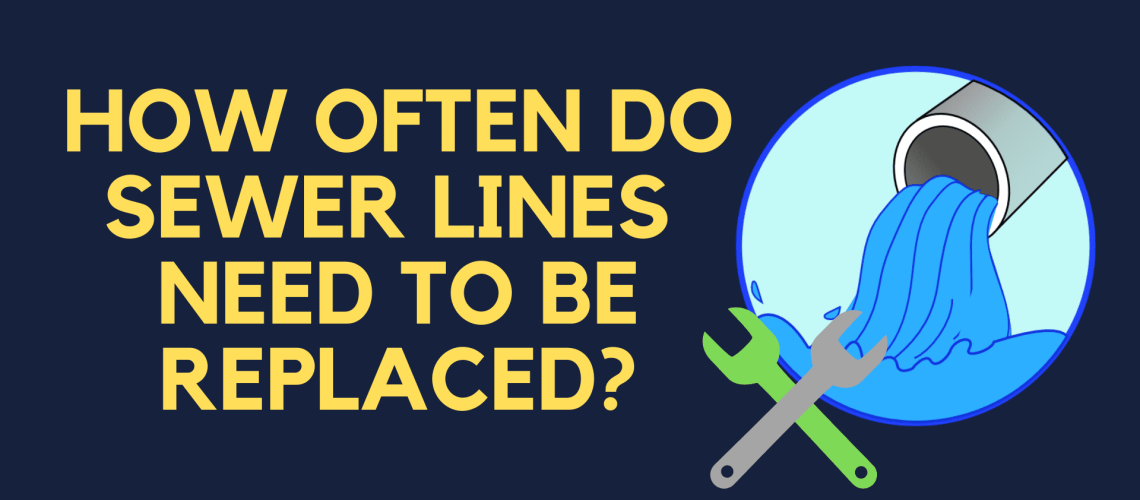 How often do sewer lines need to be replaced